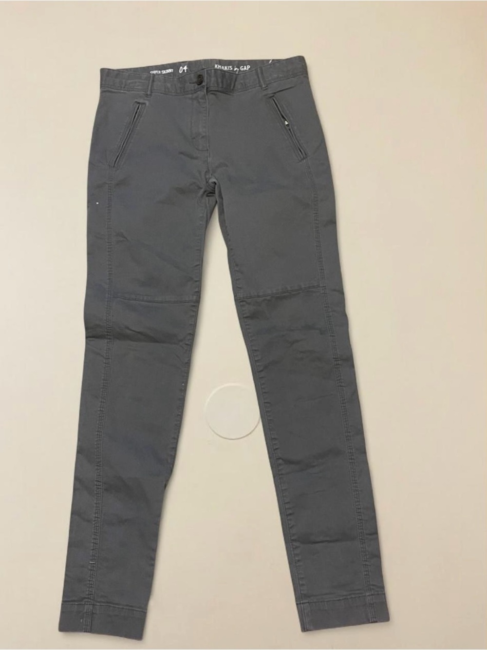 GAP Women's Skinny Pants - Charcoal